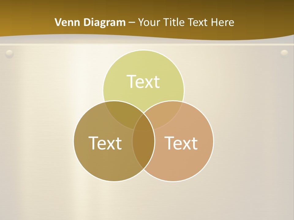 Spike Plug Screw PowerPoint Template