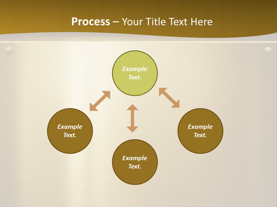Spike Plug Screw PowerPoint Template
