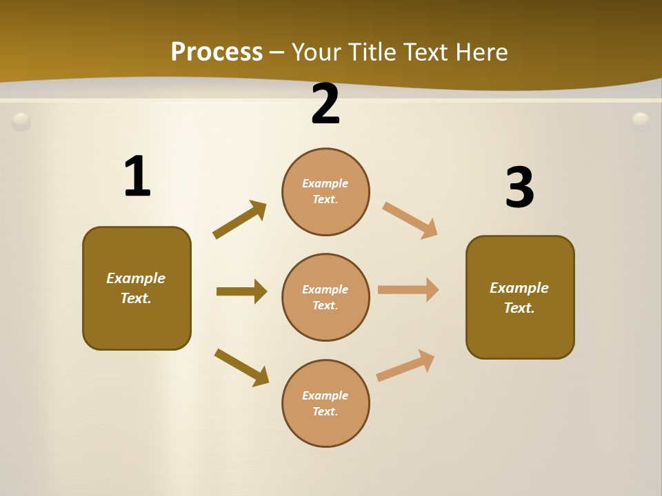 Spike Plug Screw PowerPoint Template