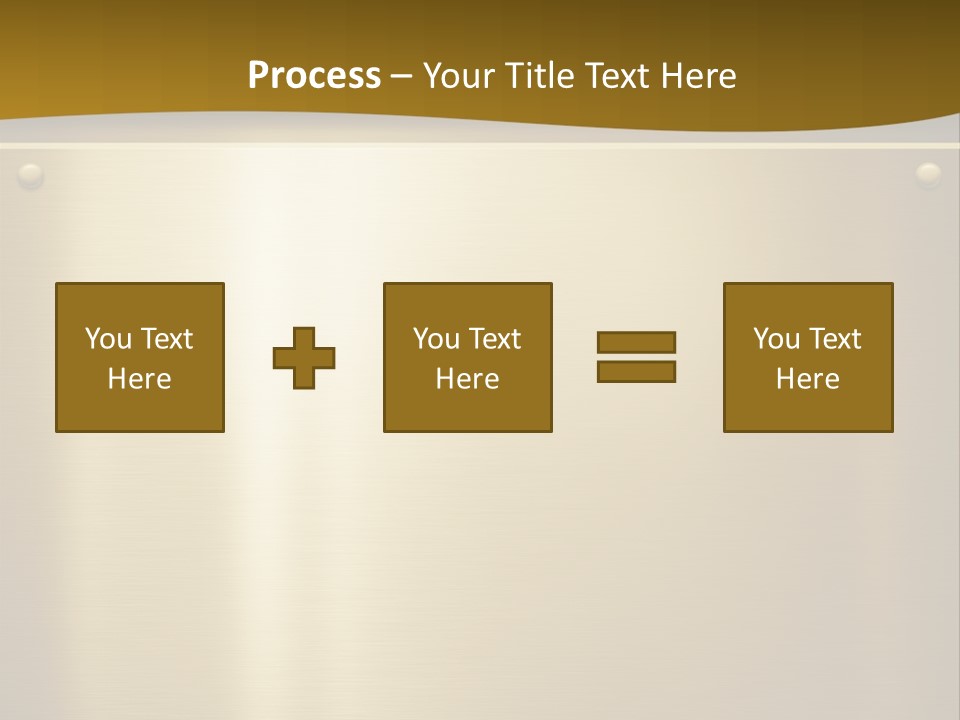 Spike Plug Screw PowerPoint Template