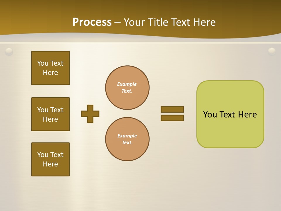 Spike Plug Screw PowerPoint Template