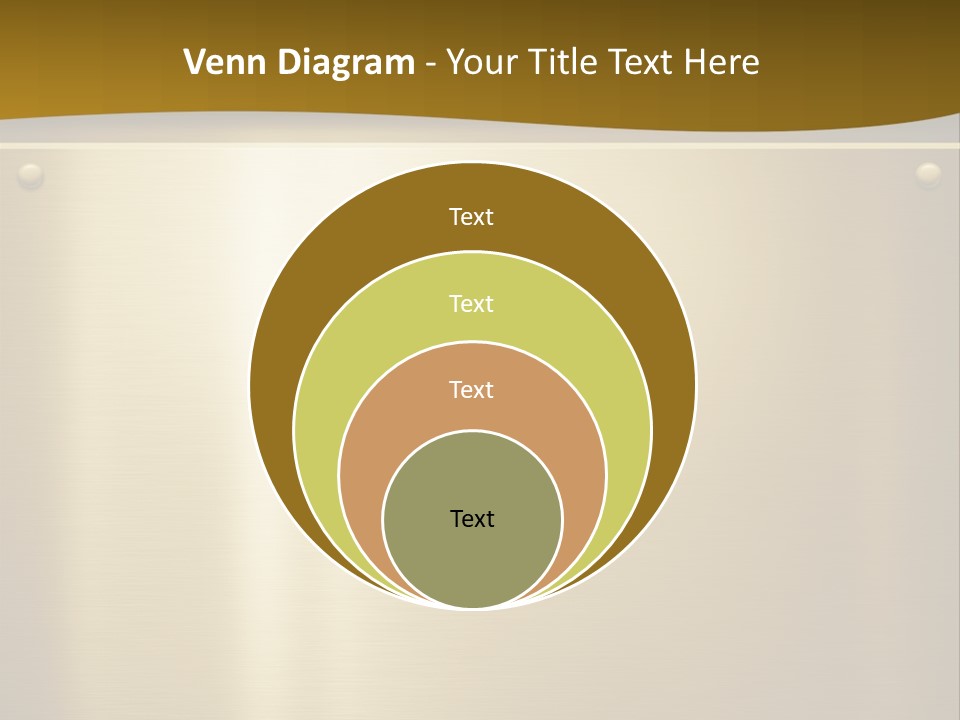 Spike Plug Screw PowerPoint Template