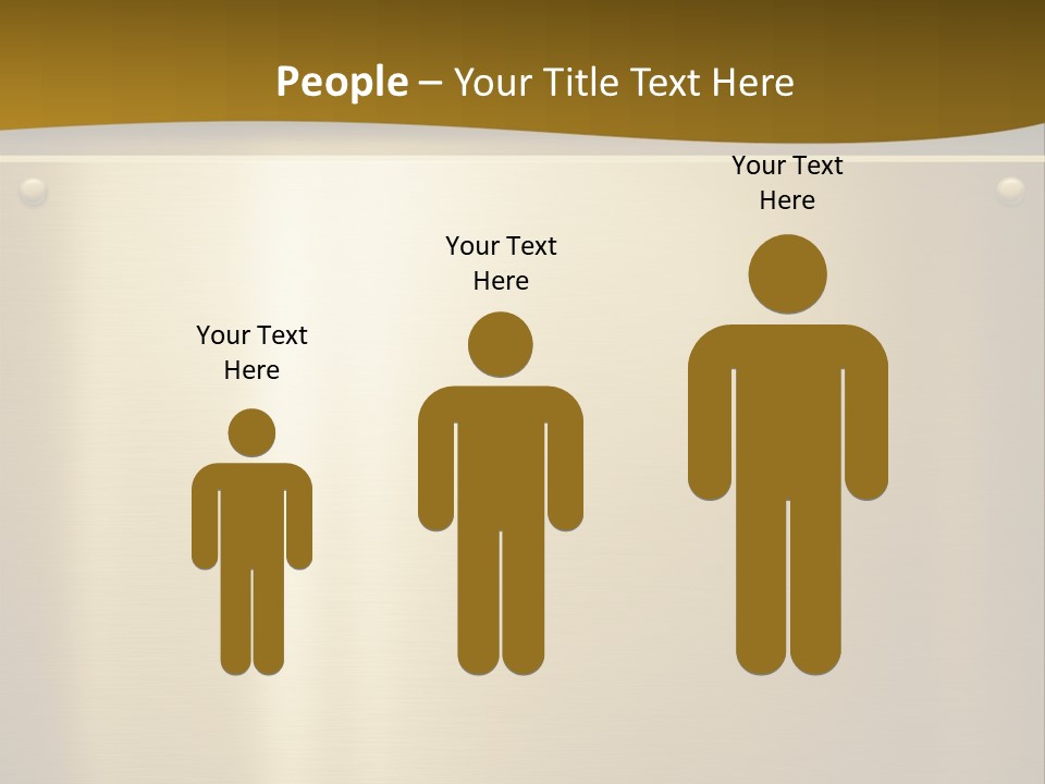 Spike Plug Screw PowerPoint Template