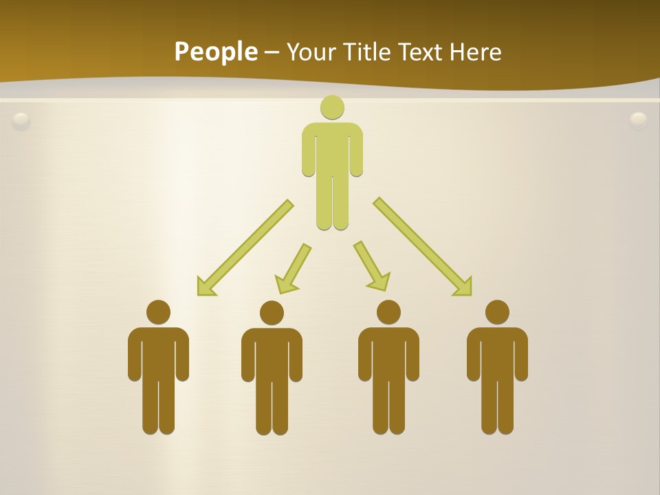 Spike Plug Screw PowerPoint Template