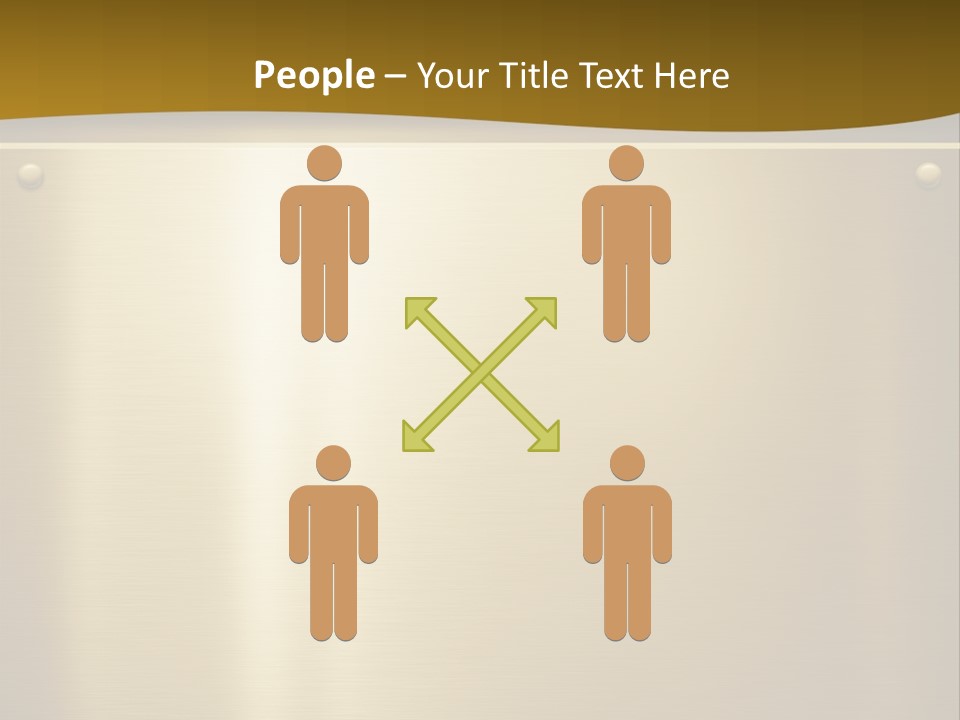 Spike Plug Screw PowerPoint Template