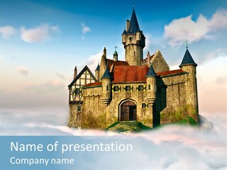 Landscape Fairytale Myth PowerPoint Template