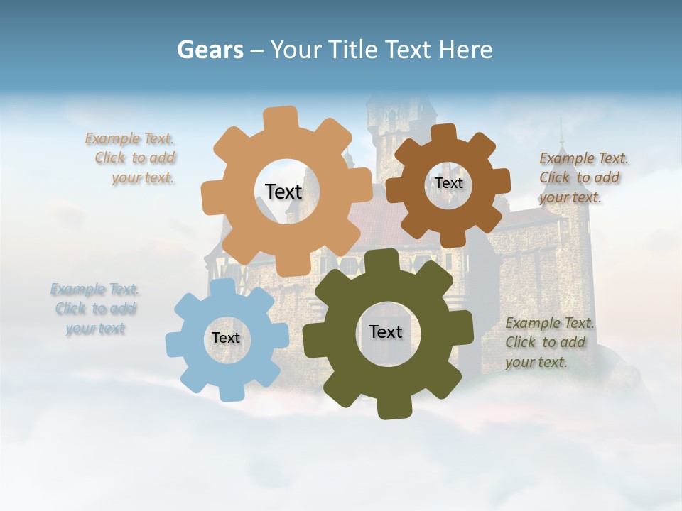 Landscape Fairytale Myth PowerPoint Template