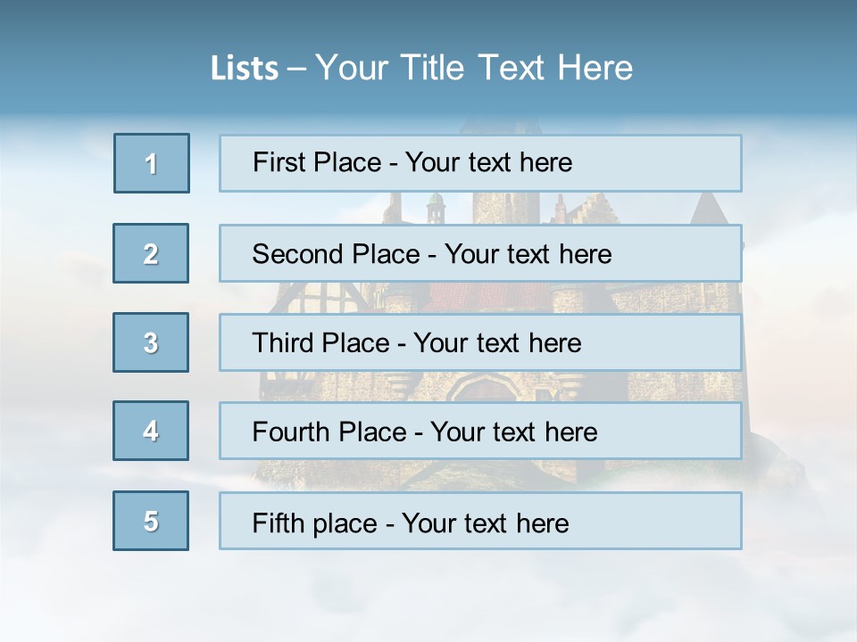Landscape Fairytale Myth PowerPoint Template