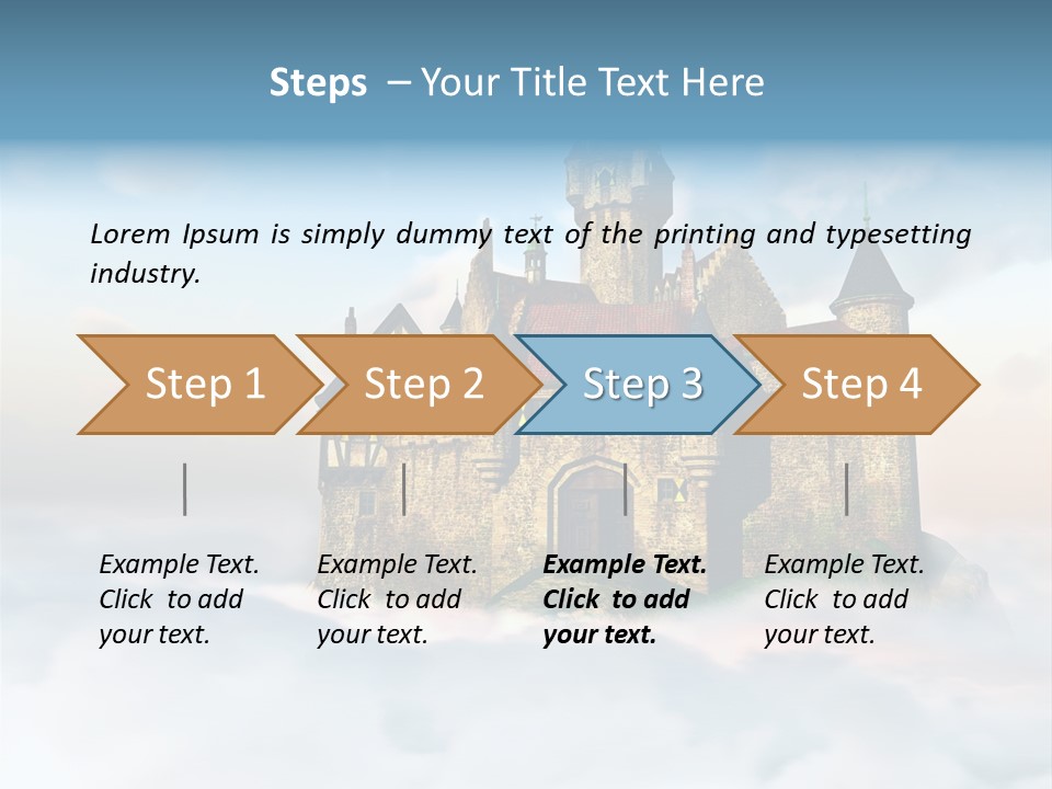 Landscape Fairytale Myth PowerPoint Template
