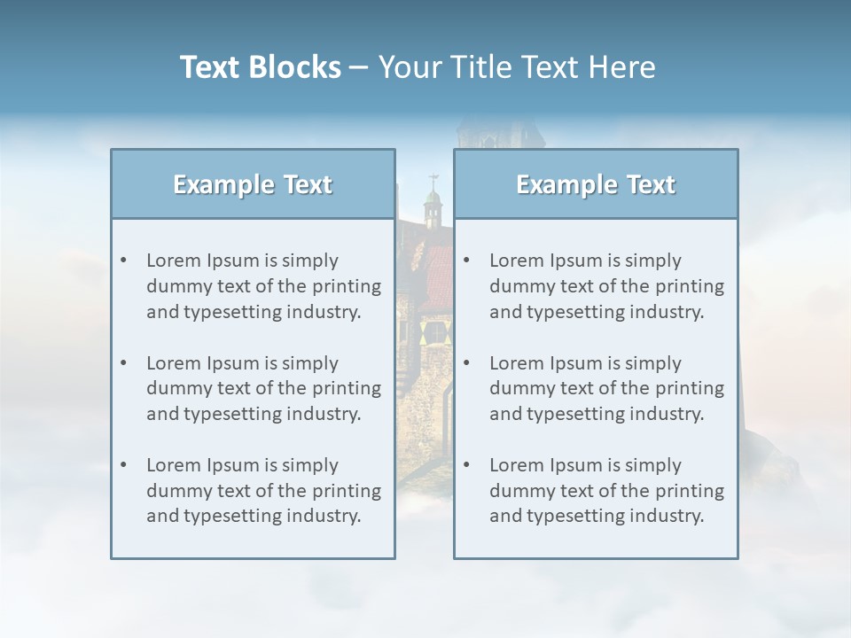 Landscape Fairytale Myth PowerPoint Template
