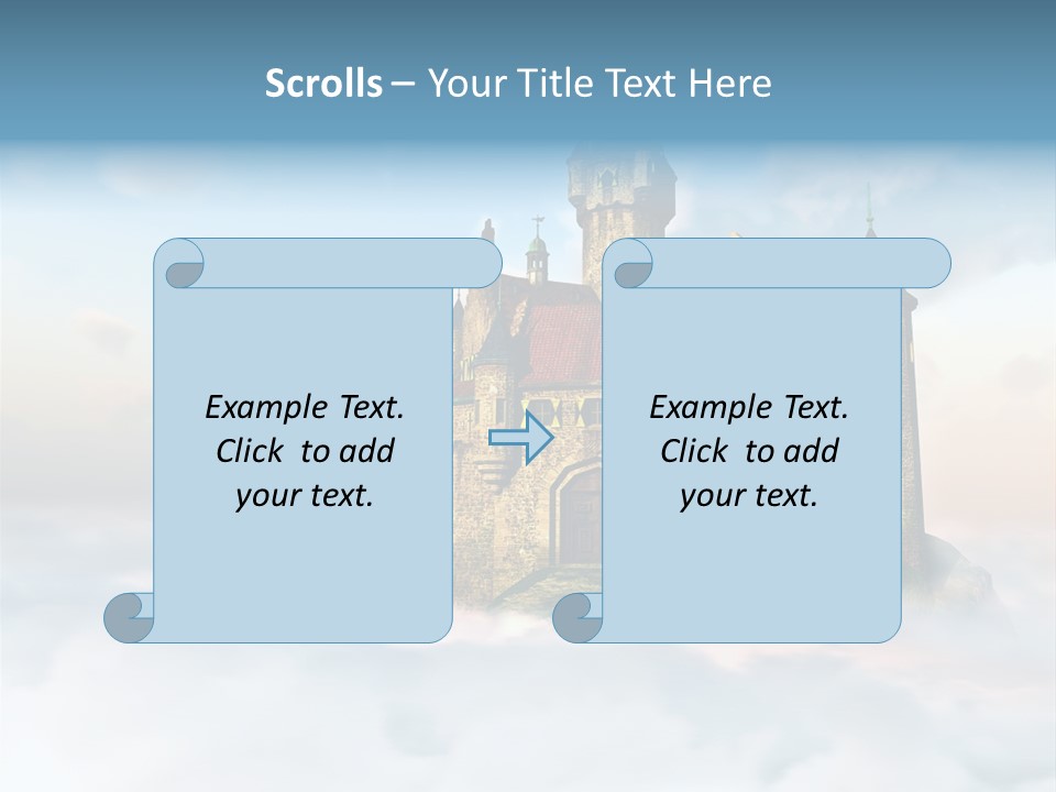 Landscape Fairytale Myth PowerPoint Template