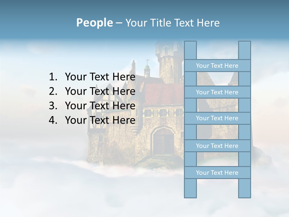 Landscape Fairytale Myth PowerPoint Template