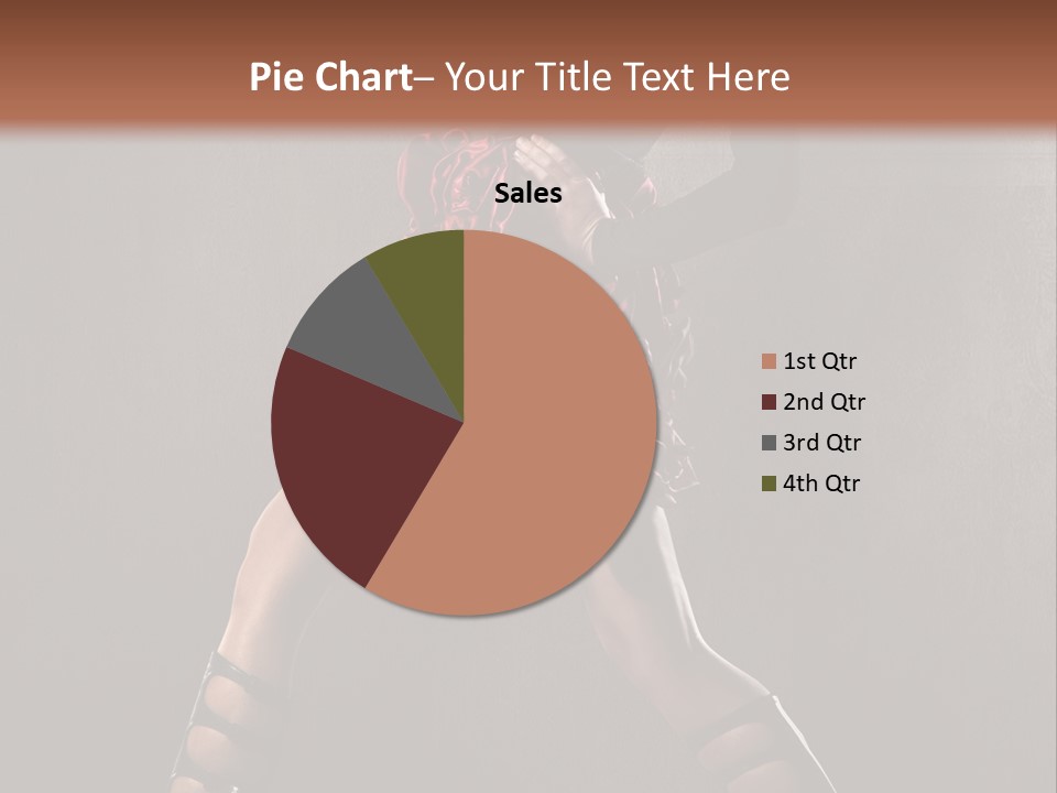 Figure Beauty Glamour PowerPoint Template