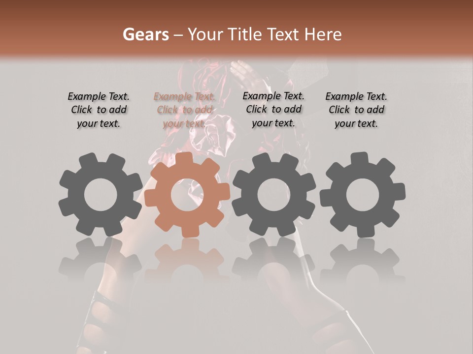 Figure Beauty Glamour PowerPoint Template