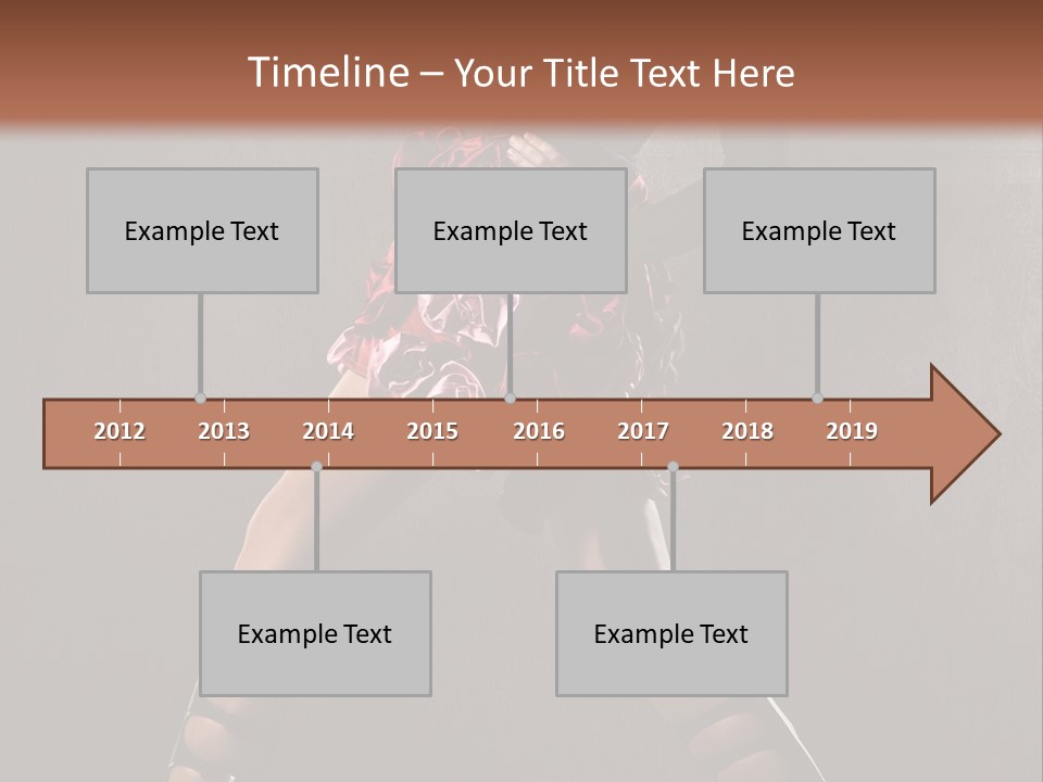 Figure Beauty Glamour PowerPoint Template