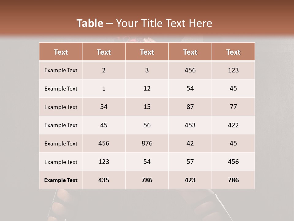Figure Beauty Glamour PowerPoint Template