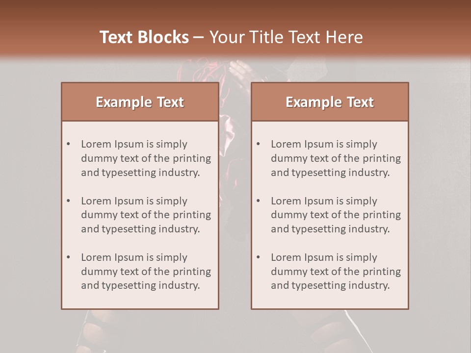 Figure Beauty Glamour PowerPoint Template