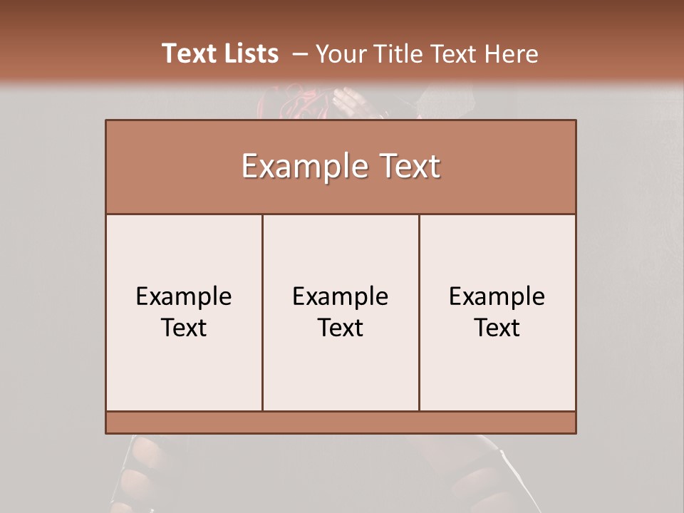 Figure Beauty Glamour PowerPoint Template