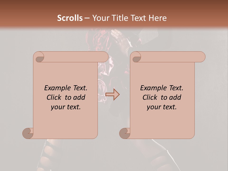 Figure Beauty Glamour PowerPoint Template