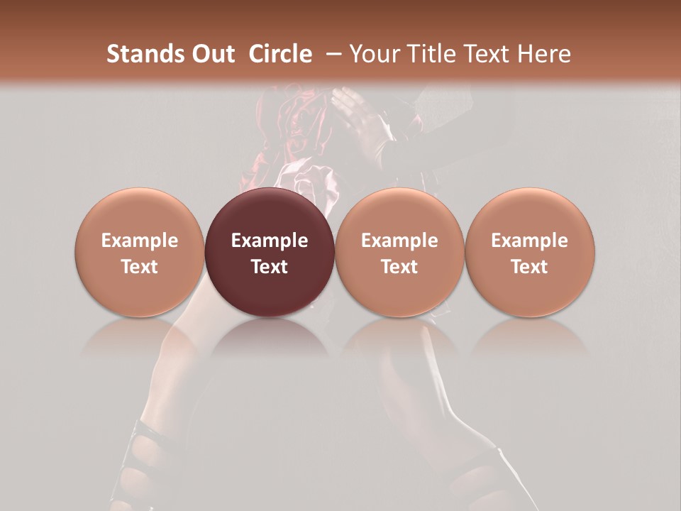 Figure Beauty Glamour PowerPoint Template