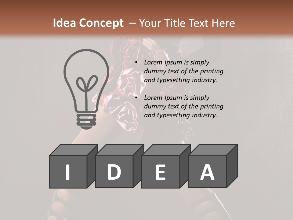 Figure Beauty Glamour PowerPoint Template