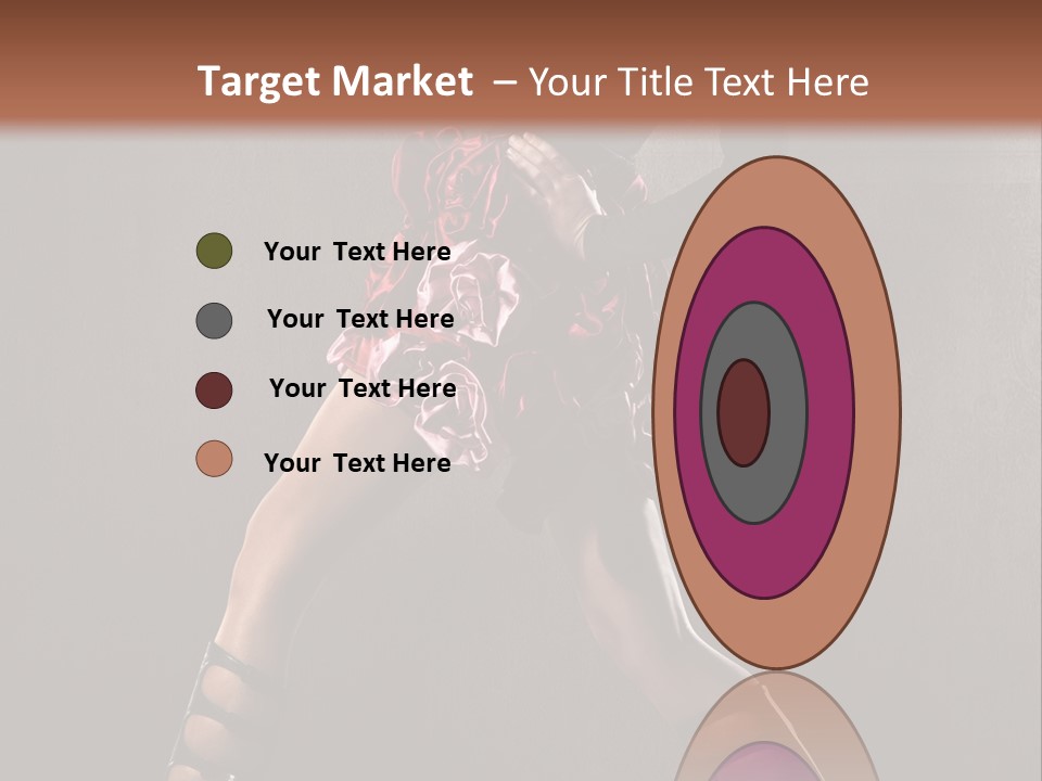 Figure Beauty Glamour PowerPoint Template