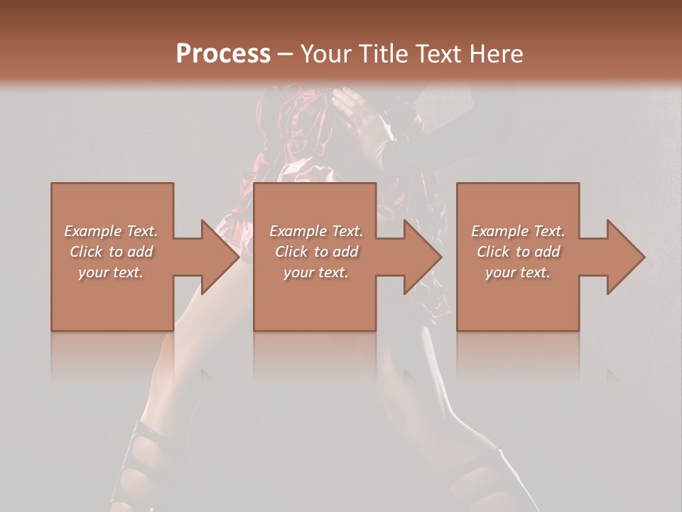 Figure Beauty Glamour PowerPoint Template