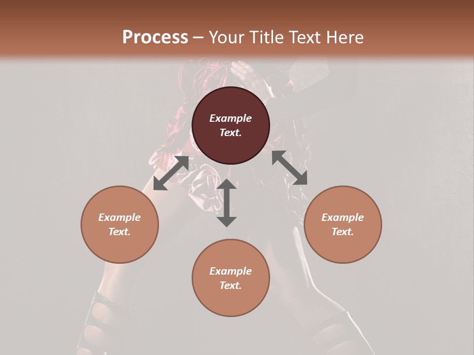 Figure Beauty Glamour PowerPoint Template