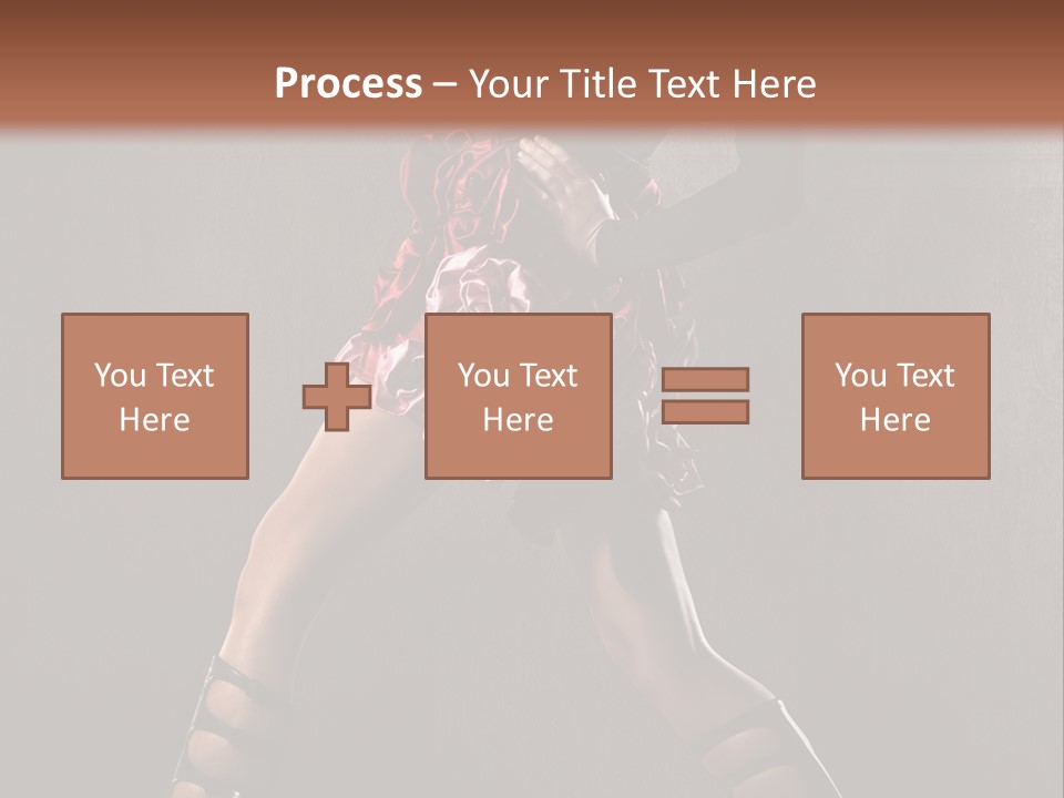 Figure Beauty Glamour PowerPoint Template