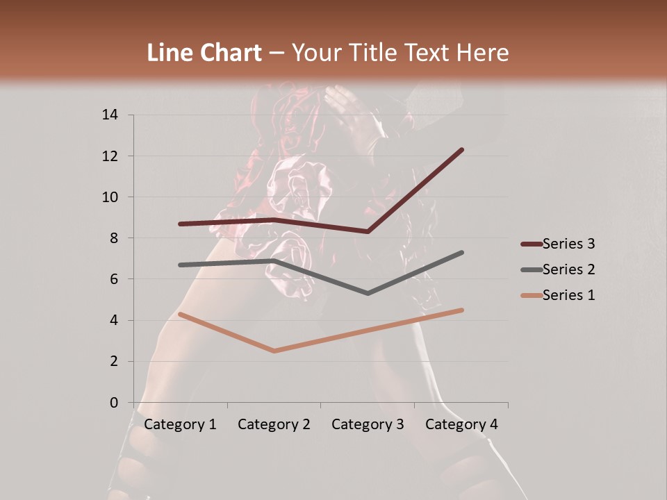 Figure Beauty Glamour PowerPoint Template