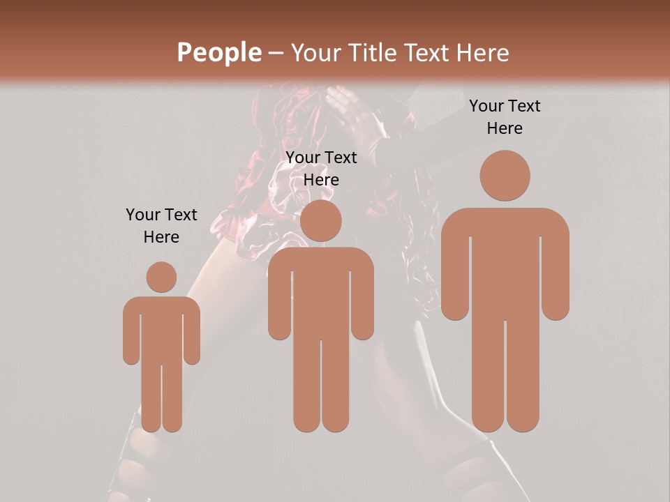 Figure Beauty Glamour PowerPoint Template