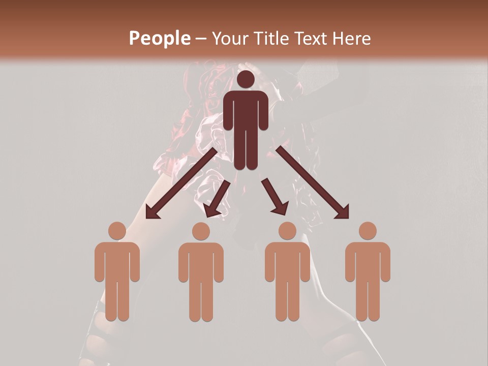 Figure Beauty Glamour PowerPoint Template