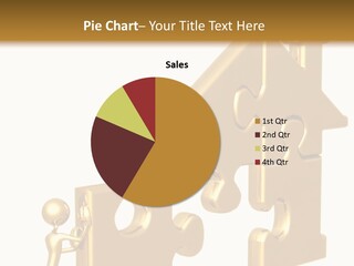 Financial Jigsaw Render PowerPoint Template