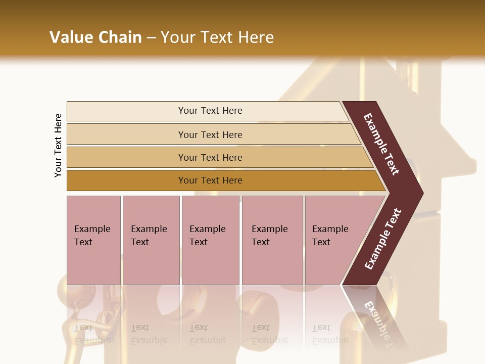 Financial Jigsaw Render PowerPoint Template