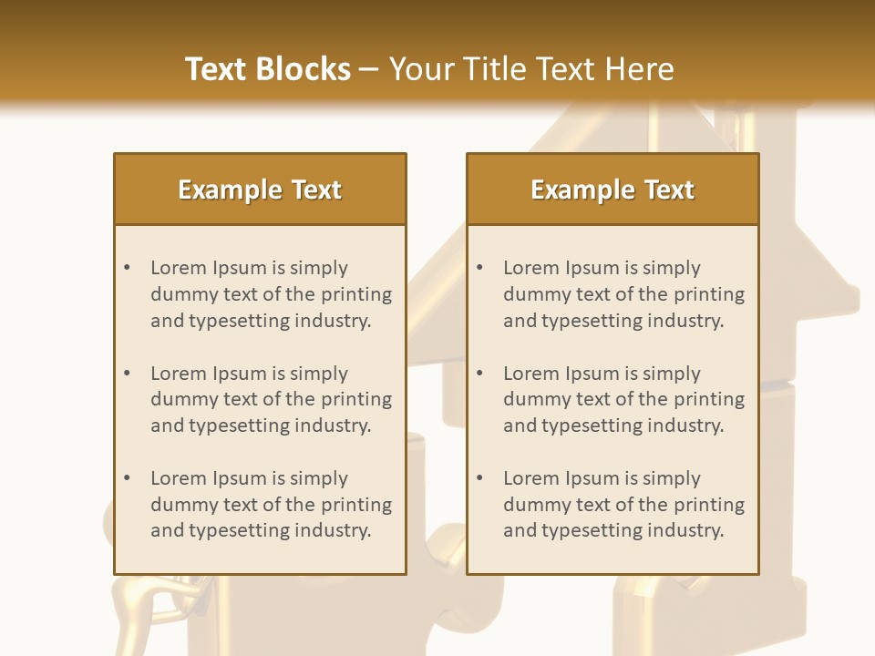 Financial Jigsaw Render PowerPoint Template