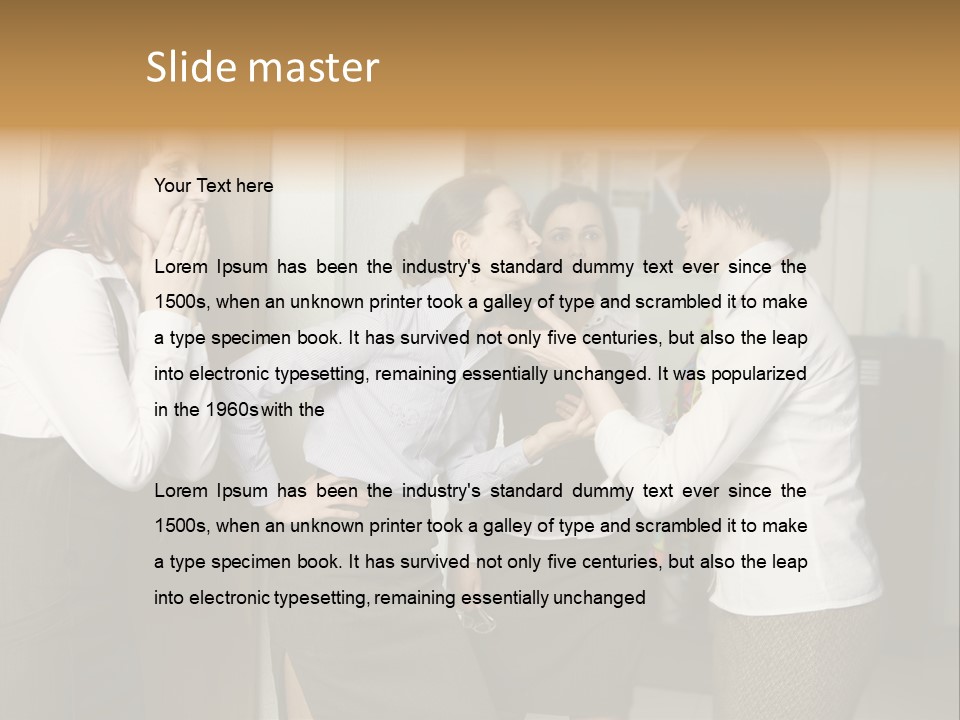 Rig Sunset Petrol PowerPoint Template