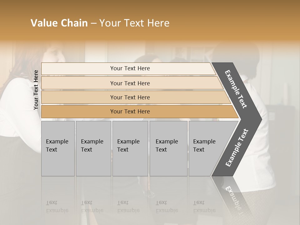 Rig Sunset Petrol PowerPoint Template