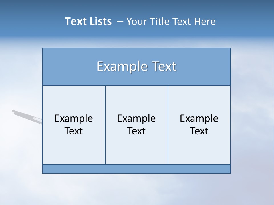 Sky Air Protection PowerPoint Template