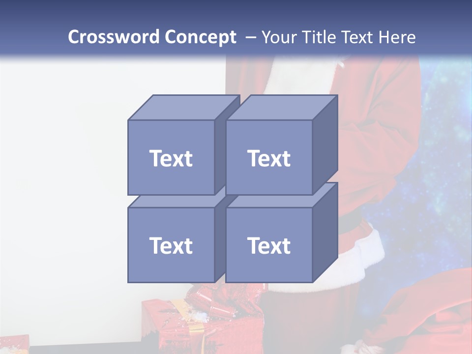 Shopping Packing Merry PowerPoint Template