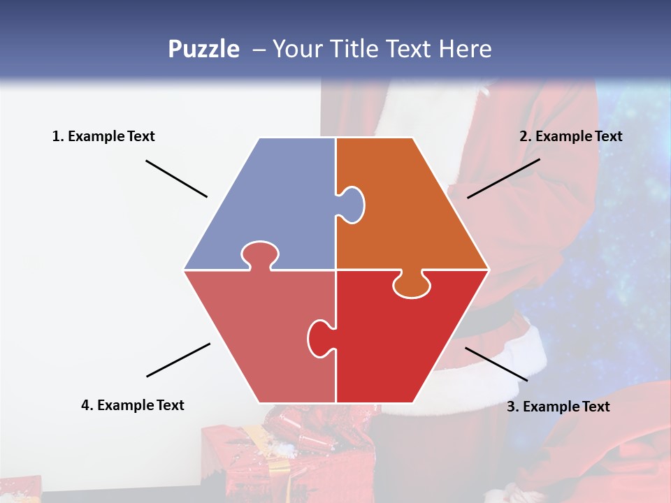 Shopping Packing Merry PowerPoint Template