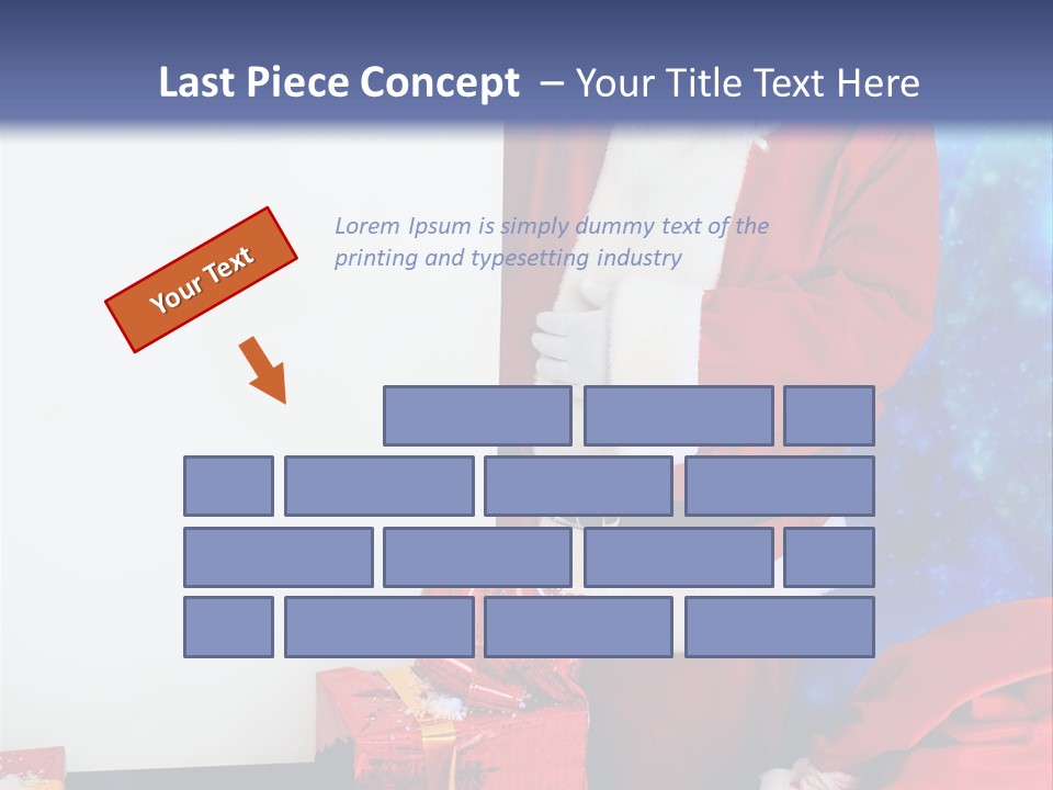 Shopping Packing Merry PowerPoint Template