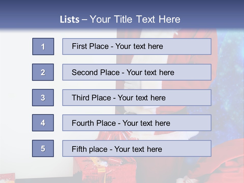 Shopping Packing Merry PowerPoint Template