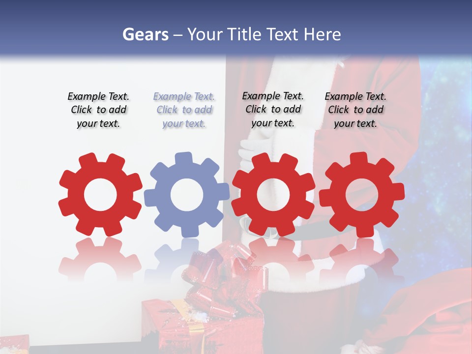 Shopping Packing Merry PowerPoint Template