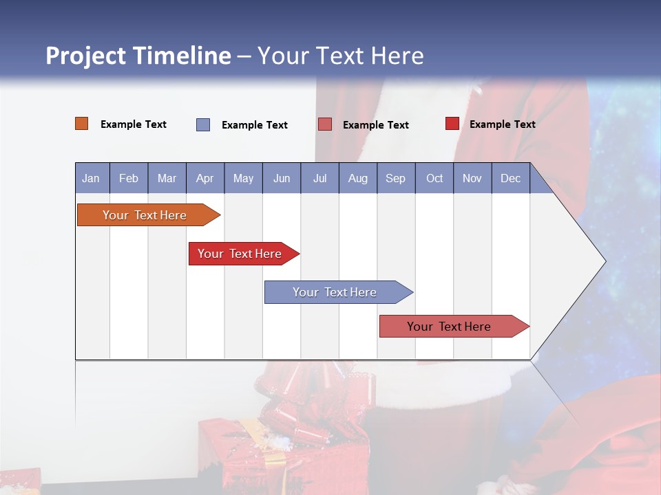 Shopping Packing Merry PowerPoint Template