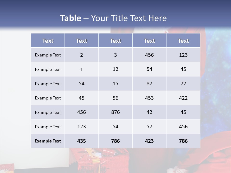 Shopping Packing Merry PowerPoint Template