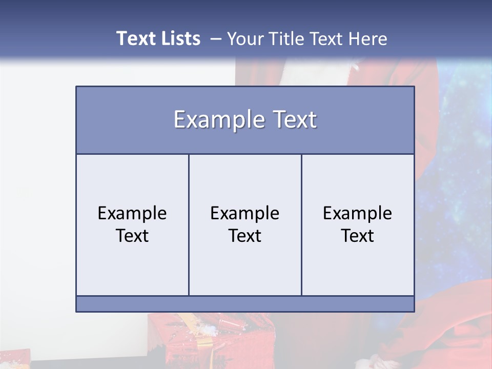 Shopping Packing Merry PowerPoint Template