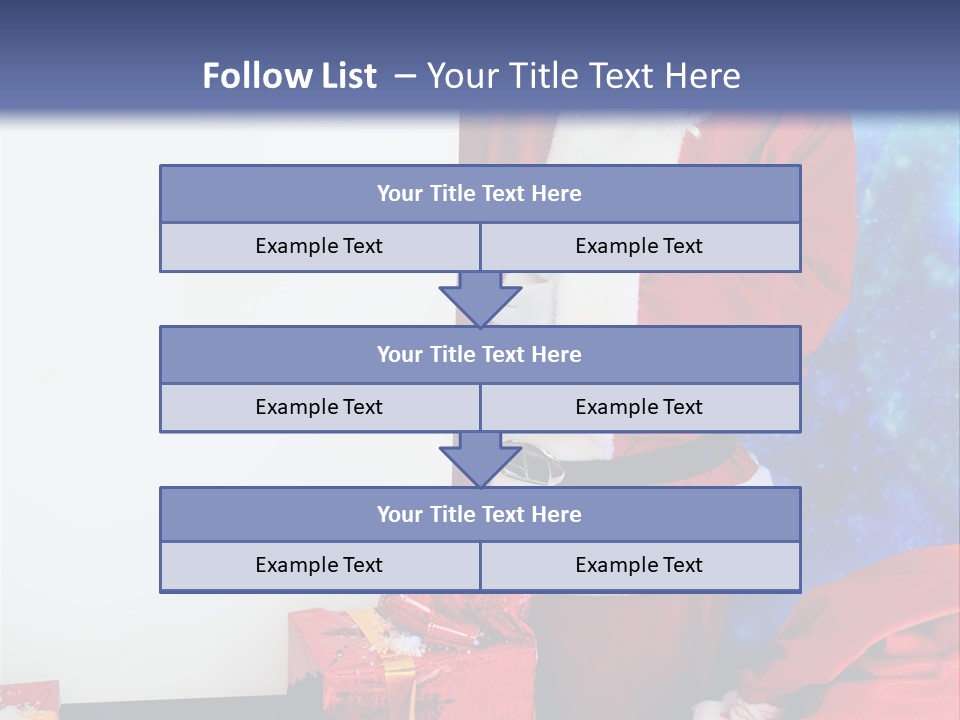 Shopping Packing Merry PowerPoint Template