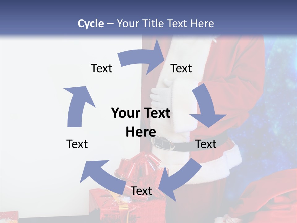 Shopping Packing Merry PowerPoint Template