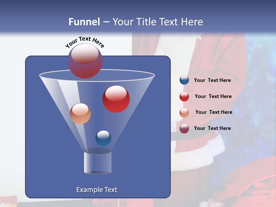 Shopping Packing Merry PowerPoint Template