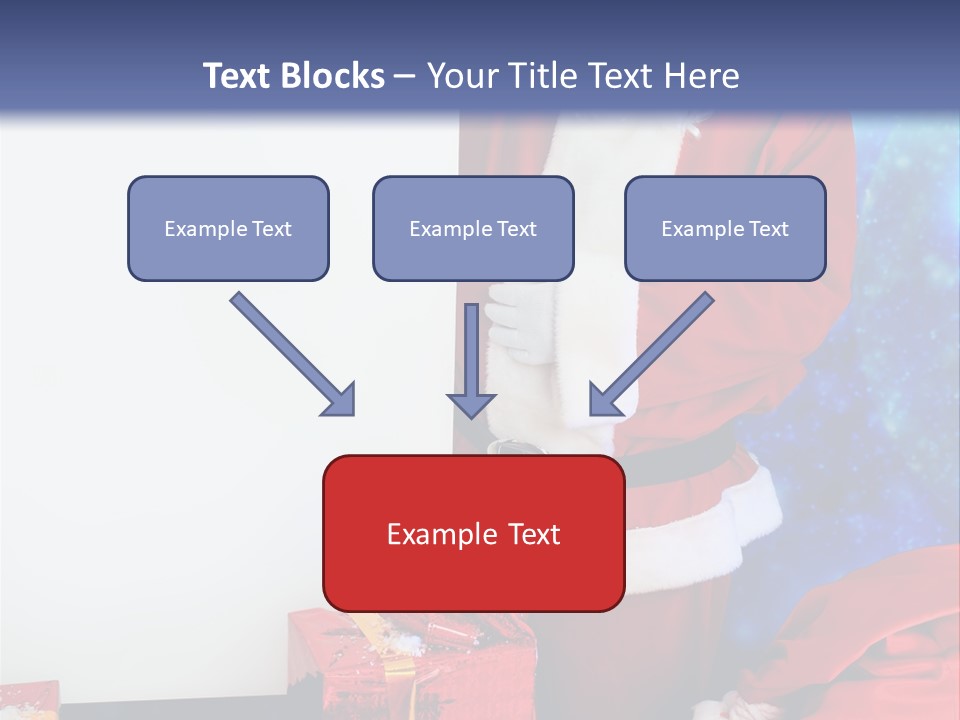 Shopping Packing Merry PowerPoint Template